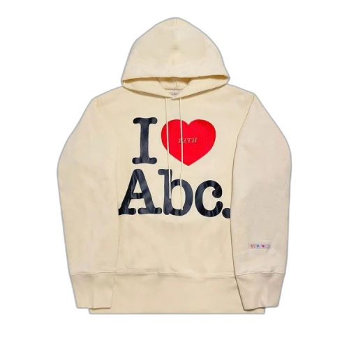 Kith x Advisory Board Crystals I <3 Abc Swarovski Hoodie 'Quartz Natural'