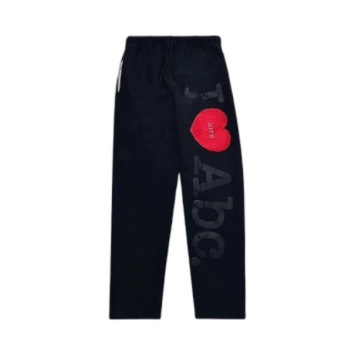 Kith x Advisory Board Crystals I <3 Abc Swarovski Sweatpant 'Anthracite Black'