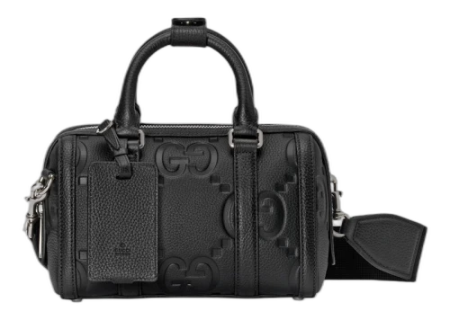 Gucci Jumbo GG Mini Duffle Bag Black