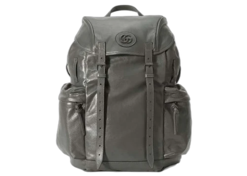 Gucci Tonal Double G Backpack Grey