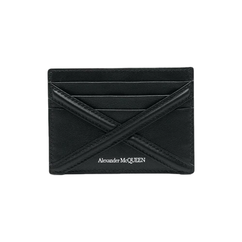 Alexander McQueen Harness Card Holder 'Black'
