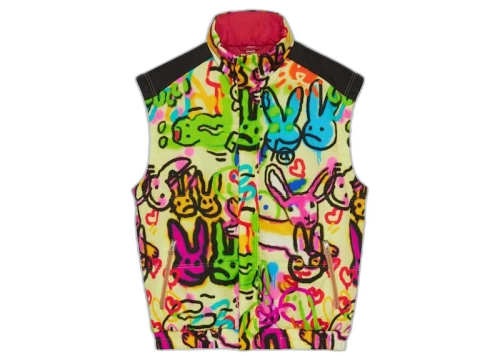Gucci Bunny Print Gilet Multi
