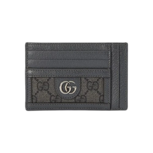 Gucci Ophidia Card Case 'Battleship Grey'