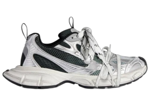 Balenciaga 3XL Worn-Out Gradient Black Silver