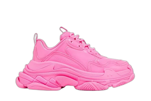 Balenciaga Triple S Sneaker 'Pink Patent' (Women's)