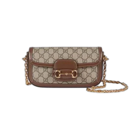 Gucci Horsebit 1955 Shoulder Bag Beige/Ebony