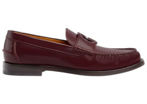 Gucci Interlocking G Loafer Bordeaux