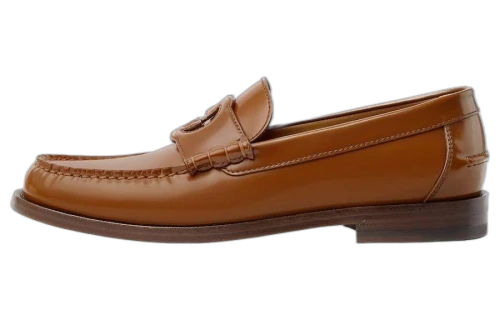 Gucci Interlocking G Casual Low-Top Shoes Brown