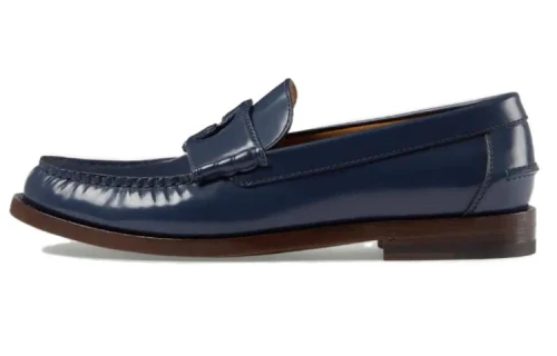 Gucci Interlocking G Loafers Blue