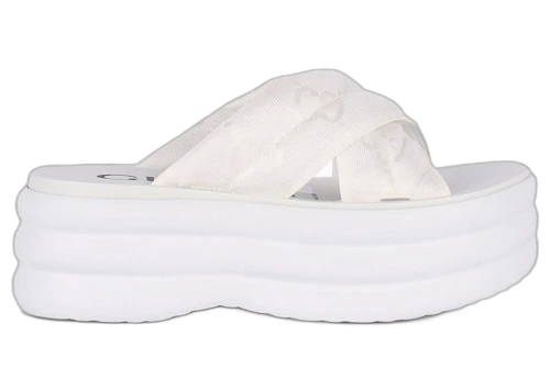 Gucci GG Platform Slide White (Women's)
