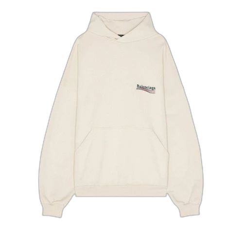 Balenciaga Large Fit Hoodie 'Light Beige'