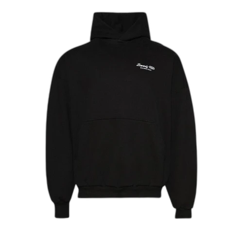 Balenciaga Beverly Hills Oversized Hoodie 'Washed Black/White'