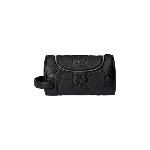 Gucci Jumbo GG Small Toiletry Case 'Black'