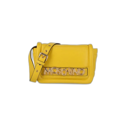 Moschino Balloon Lettering Crossbody Bag Yello
