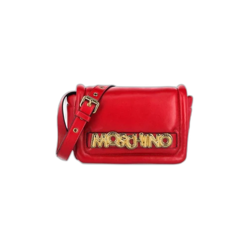 Moschino Balloon Lettering Crossbody Bag 'Red'