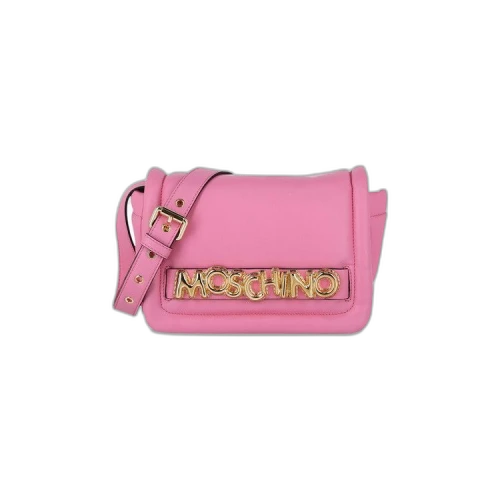 Moschino Balloon Lettering Crossbody Bag 'Fuchsia'