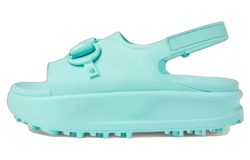 Gucci Interlocking G Platform Sandal Blue (Women's)