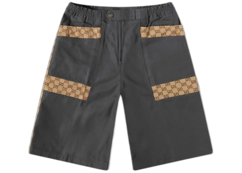 Gucci Twinsberg Rrunway Shorts Grey