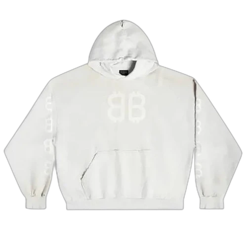 Balenciaga Hoodie 'Dirty White'