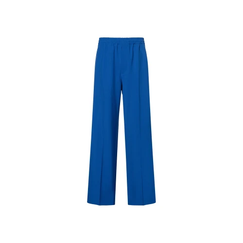 Gucci Mohair Pants With Interlocking G 'Electric Blue'
