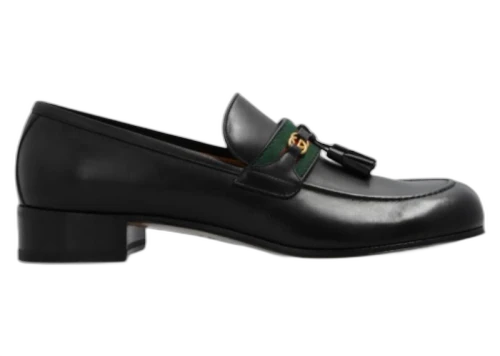 Gucci Tassel Loafers Black