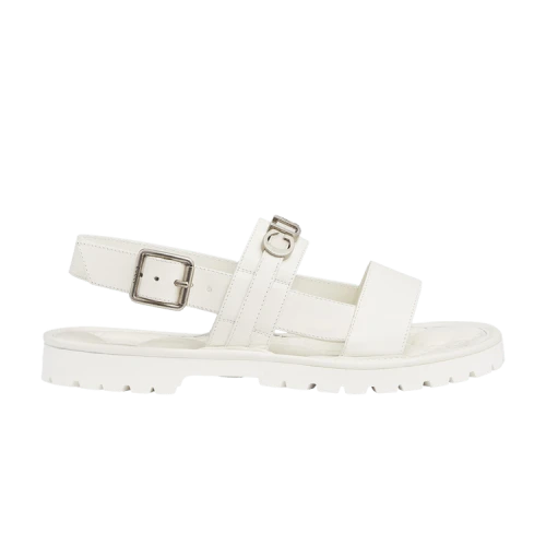 Gucci Logo Sandal 'White'