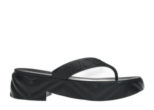 Gucci Thong Platform Sandal Black (Women's)