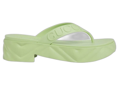 Gucci Thong Platform Sandal Light Green (Women's)