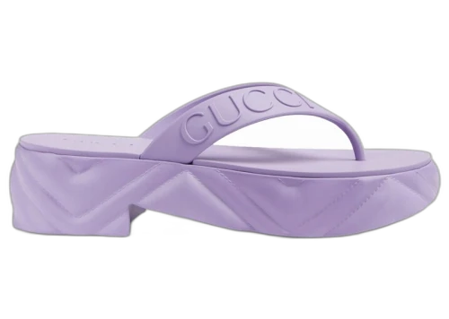 Gucci Thong Platform Sandal Lilac (Women's)