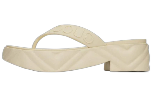 Gucci Thong Platform Sandal White (Women's)
