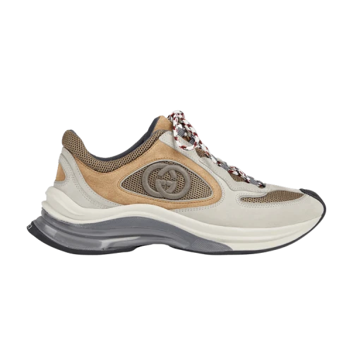 Gucci Run Sneaker 'Beige Tan Suede' (Women's)