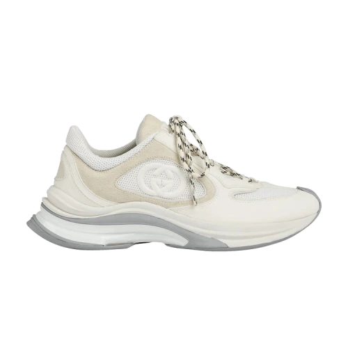 Gucci Run Sneaker 'White Suede' (Women's)