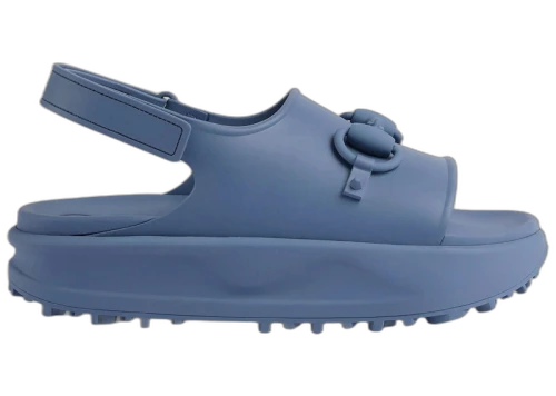 Gucci Interlocking G Platform Sandal Blue