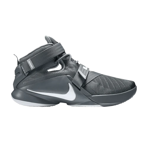 Nike LeBron Soldier 9 Cool Grey White