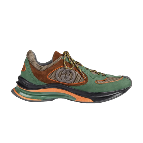 Gucci Run Sneaker 'Green Brown'
