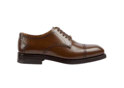 Gucci Lace-up Brogue Brown