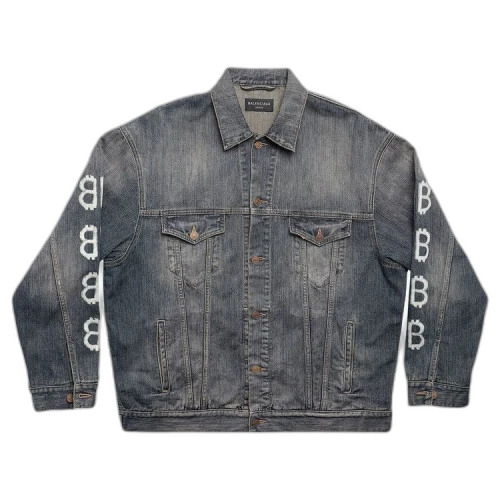 Balenciaga Large Fit Jacket 'Blue'