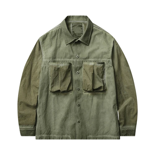 Liberaiders Psychedelic BDU Shirt 'Olive'