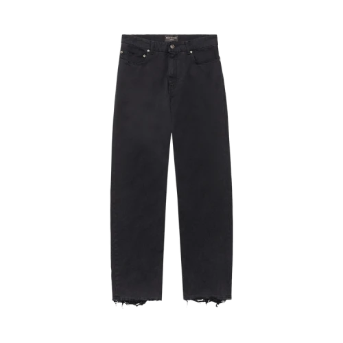 Balenciaga Mid Rise Jeans 'Pitch Black'