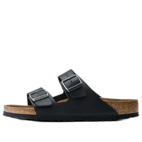 Birkenstock Arizona Oiled Nubuck Leather Sandals 'Black'