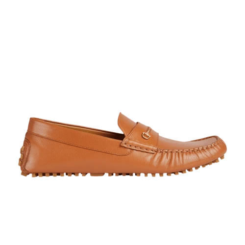 Gucci Driver Loafer 'Horsebit - Brown'