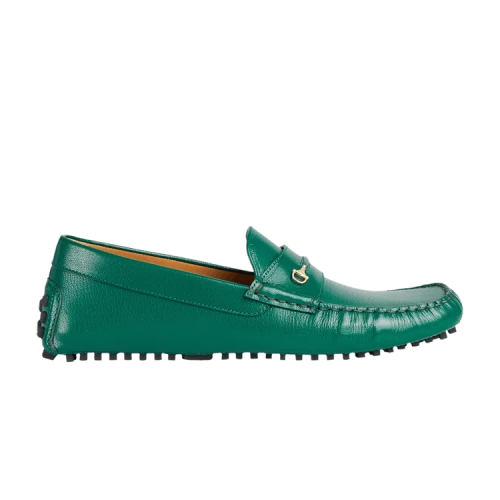 Gucci Driver Loafer 'Horsebit - Green'