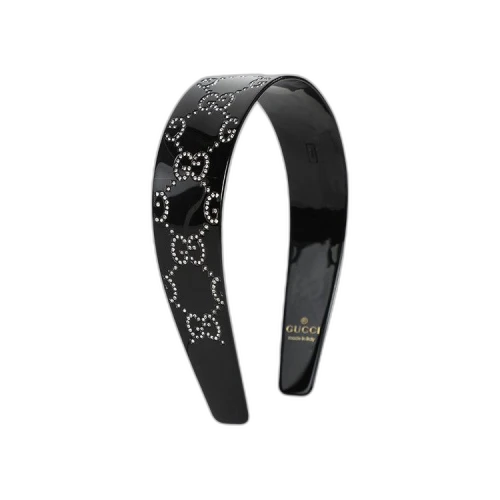 Gucci GG Crystals Hairband 'Black/Crystal'
