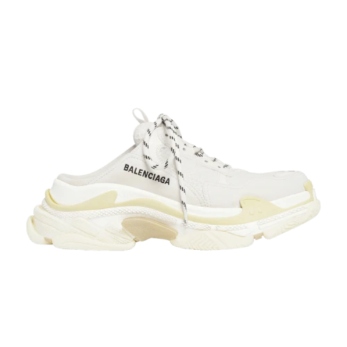 Balenciaga Triple S Mule 'White'