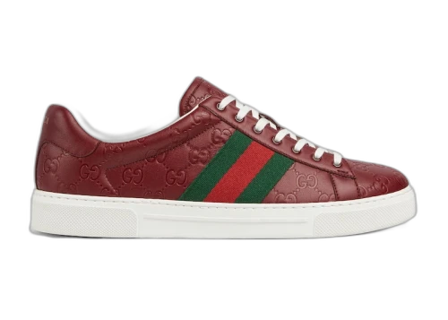 Gucci Ace Web Red Rosso Ancora