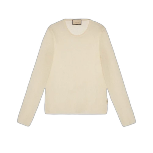 Gucci Silk Mohair Sweater Ivory