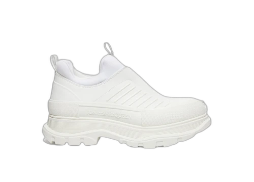 Alexander McQueen Tread Slick Zip Up White