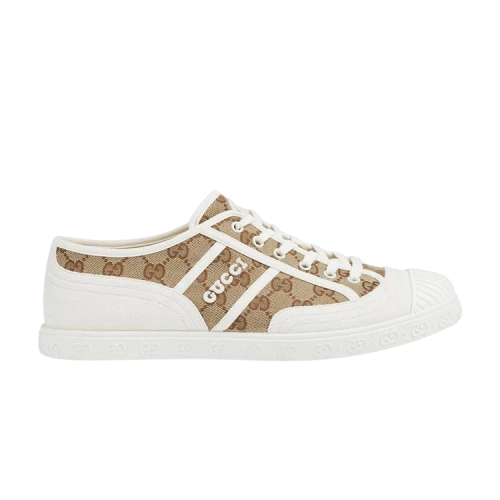 Gucci GG Canvas Trainer 'White Beige Monogram'