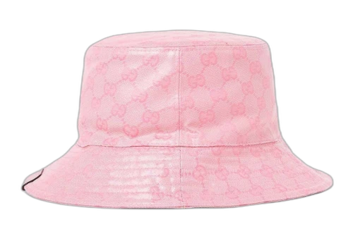 Gucci GG Jacquard Bucket Hat Pink