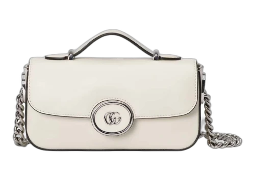 Gucci Petite GG Mini Bag White